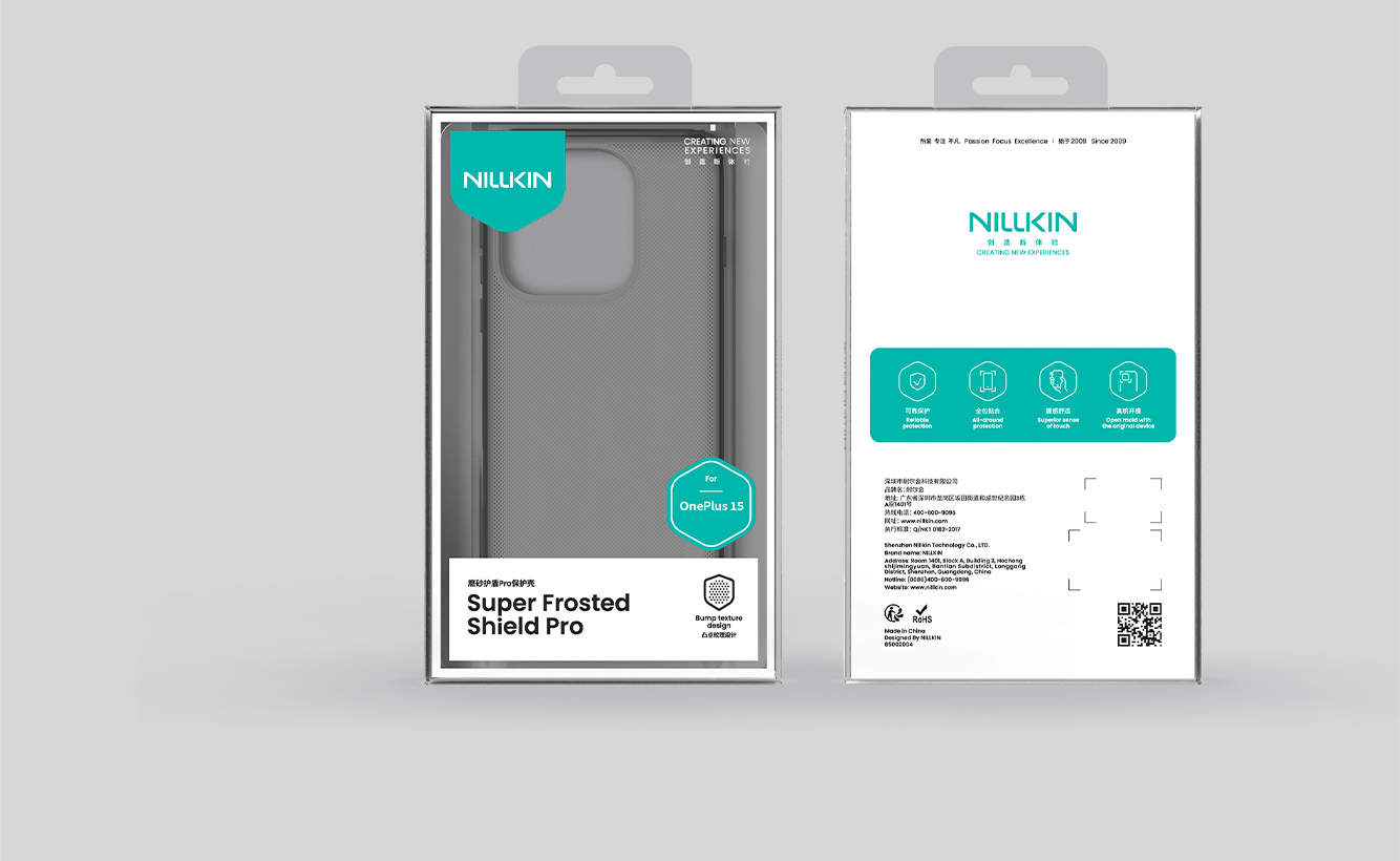 Чехол-крышка NILLKIN для Oneplus 15 (серия Frosted shield Pro Clear)